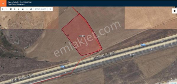 🚜 Seydişehir Antalya Yolu Üzerinde 6.000 M² Ruhsat Almaya Uygun Satılık Tarla