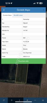 Özkanlar Gayrimenkul'den 1.783 Mt Bagevlik Arazi