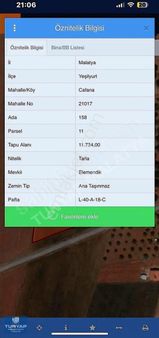 Turyap Metropol'den Cafana'da Satılık Süper Konumda Tarla