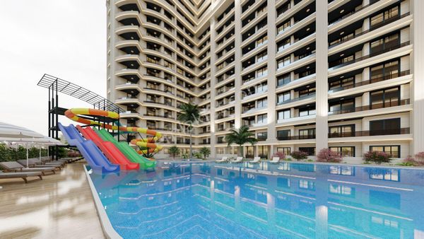 Royal Emlaktan Erdemli Ayaş Mah Satılık 1+1 Lüx Yazlık Daireler