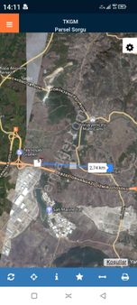 Bursa Nilüfer Badirga Mahallesi Satılık 27.700 Mt2 Tarla