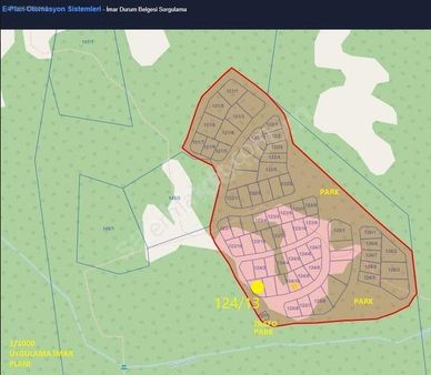 Kemer Ovacık Mahallesin De 358 M2 Satılık Villa Arsası