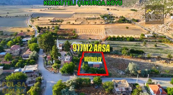 Korkuteli Çukurca Köyü Satılık Müstakil Ev