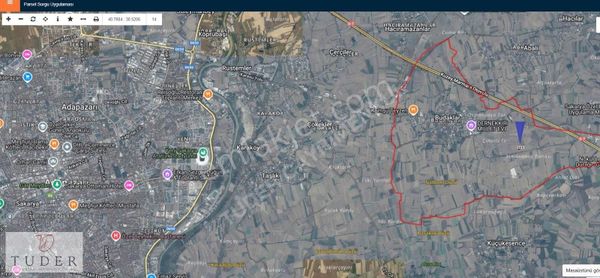 Budaklarda Ana Yola Yakın, Verimli 880 M² Tarlayatırıma Uygun!