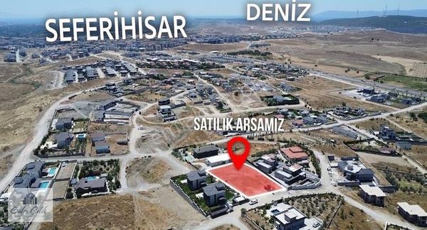 Seferihisar Düzce' De Satılık Yola Cepheli Villa Arsası