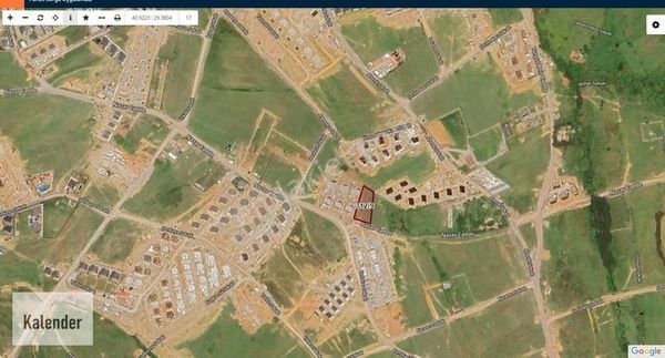 Tepeören De 2 Adet Villa Yapımına Uygun 1600 M2 Müstakil Arsa