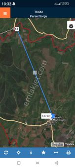 Bursa Karacabey Muratlı Mahallesi Satılık 3.900 Mt2 Tarla