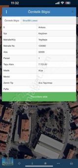 Keçiören Yeşiltepede 23 M2 Kamu Arsası