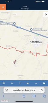 Meydanlı Da 7850 M2 Satılık Müstakil Tarla