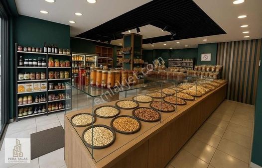 Talas Papatya Caddesinde İnanılmaz Konumlu Kuruyemiş Dükkanı