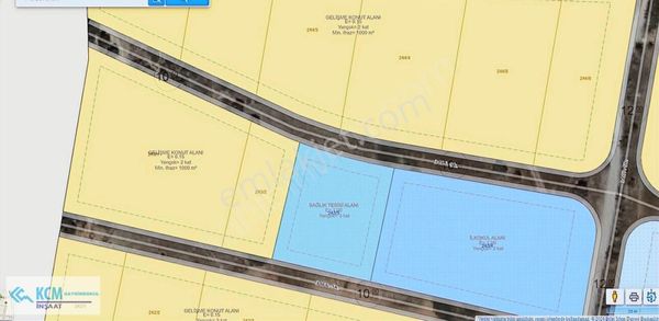 Gebze Denizli Köyünde Satılık 2500 M2 % 15 Villa İmarlı Arsa