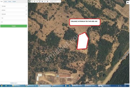 Tekirdağ Malkara Sarıpolat Köyünde 985 M2 Tek Tapu Tarla