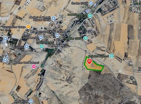 Gölbaşı H.muratlıda Mükemmel Konum Çiftlik/hobi Bahçesi Arazisi