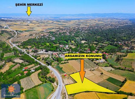 █garanti Emlak'tan, Merkeze 5 Km Mesafede, 7.423 M² İmarlı Arsa█