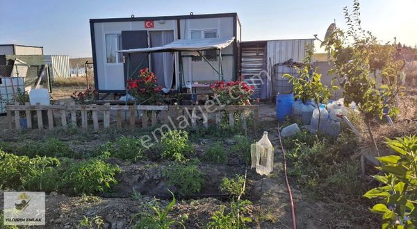 Yıldırım Emlak'tan Kuşçuda 300m2 Elektrık Su Evlı Hobı Bahcesı