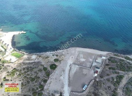 Mordoğan Emlaktan 370m Full Deniz Manzaralı Satılık Köşe Arsa