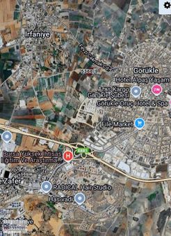 Görükle Dumlupınarda İmar Dibinde Satılık Tarla