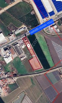 Nova Gayrimenkul Den Akdeniz Bağlarbaşında Satılık 25.000m2 Tircari Arsa