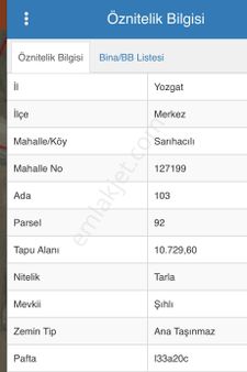 Yozgat Şehrine 4km Mesafede Ana Yola Sıfır Yeni Cezaevine Yakın Uygun Tarla