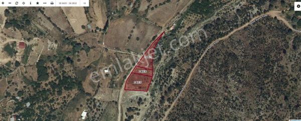 Burdur Gölhisar Elmalıyurt Köyü'nde %40 İmarlı Satılık Tarla