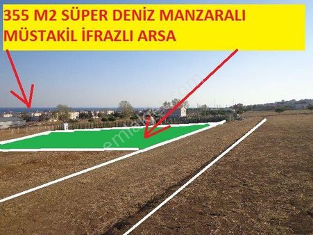 Haydar Emlaktan Yenicede 355 M2 Müstakil,deniz Manz.yatırımlık Arsa