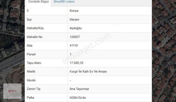 Merkezi Konumda, Aydoğdu Bölgesinde Satılık 114m² Arsa Hissesi