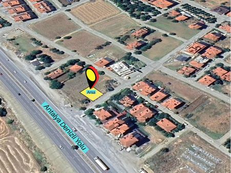 Antalya Denizli Yoluna 2. Parselde Ticaret+k Beş Kat İmarlı Arsa