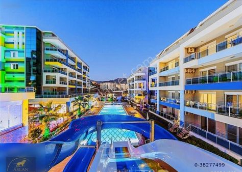 Alanya Kestel Lory Queen Residence' De Geniş 2+1 Eşyalı Daire