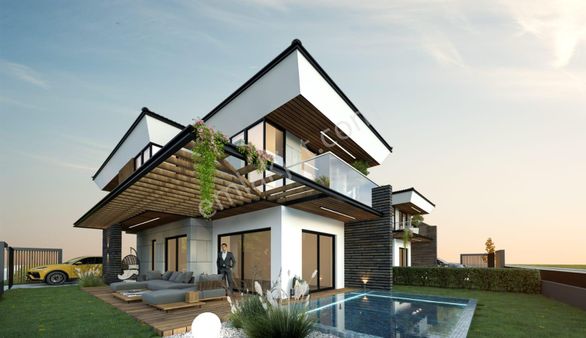 Kuşadası Davutlarda 3+1 Sıfır Özel Havuzlu Villa