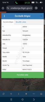 Satılık Hisseli Tarla