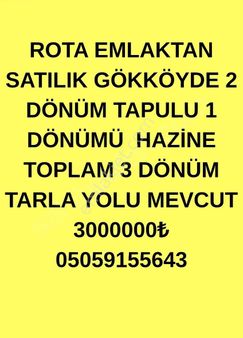 Gökköyde Satılık 3 Dönüm Hobi Bahçesi