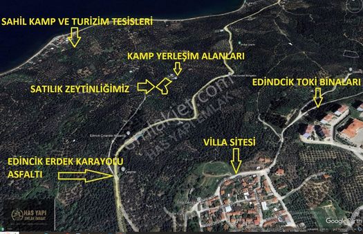 Balıkesir Bandırma Edincikte Deniz Manzaralı
