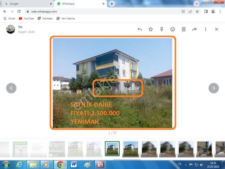 Sakarya/karasu/yeniı Mahallesi Uygun (2+1) Daire Satılık