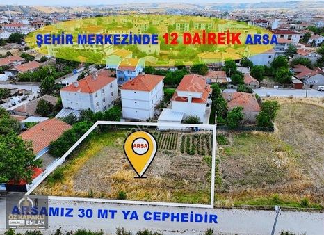 Muratlı İlçe Merkezinde 12 Dairelik Müteahıtlık Fırsat Arsa Acil