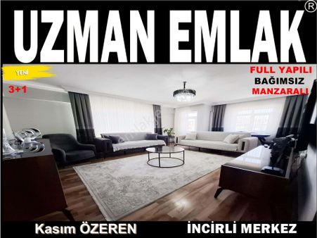 Uzman Emlak'dan İncirli Mh'de Cadde Yakını Katta Full Yapılı Manzaralı,güneşli Bağımsız 3+1 Daire