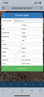 Doğa İçinde, Gelişen Bölgede Kaçırılmayacak Arsa Fırsatı!