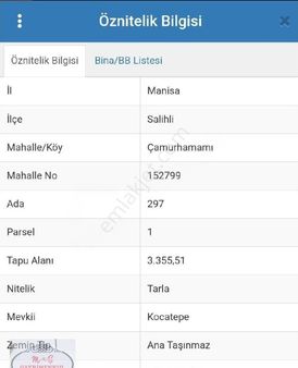 M&ş Gayrimenkulden Satılık Arsa