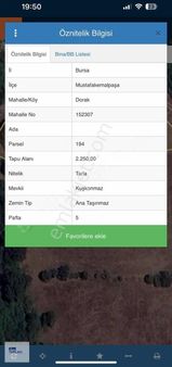 Mkp Dorak'da 2250m2 Tarla