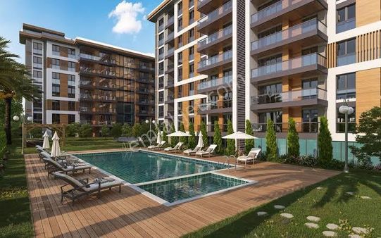 Silivri Merdanpark Konaklarında Satılık 3+1 Havuz Cephe