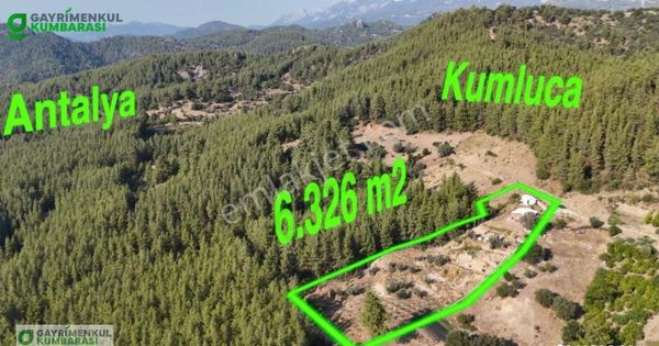 Antalya Kumluca Karacaörende 6.326 M2 Arazi - 100 M2 Ev