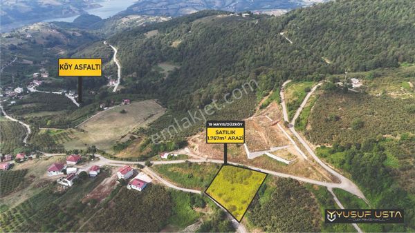 Yusuf Usta Gayrimenkul'den Düzköy'de Satılık 1.767 Arazi