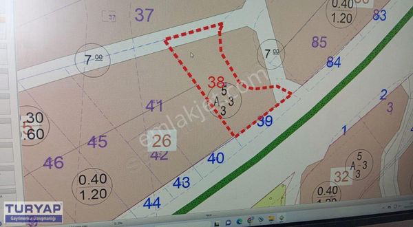 Güneysöğüt Ana Cadde Üzeri Satılık 850 M² İmarlı Parsel