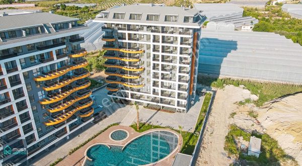 Alanya Avsallar'da Lüks Konut Projesinden Sıfır Daire