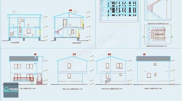 İzmir Çandarlıda Ruhsatlı 2 Kat Projeli 395 M² Arsa