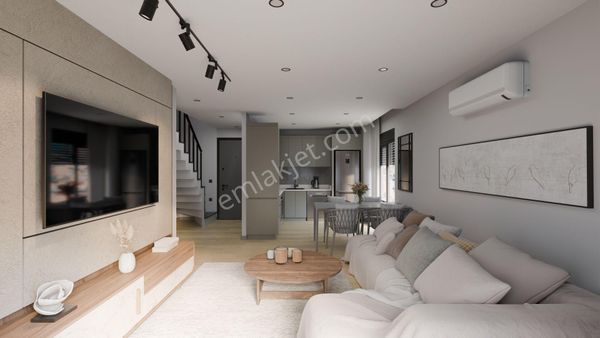 Güvenlikte Ultra Lüks Yüzme Havuzlu 4+1 Dubleks