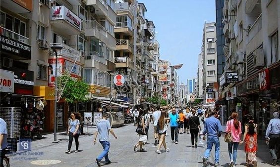Alsancak Kıbrısşehitleri Caddesine Cepheli Sokaktasatılık Dükkan