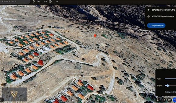 Geyikbayırın'da Manzaralı İmarlı Villa Parseli | Vega Invest |