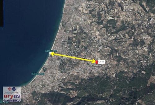 Kuşadası Davutlarda Deniz Manzaralı 6 Villalık Parseller