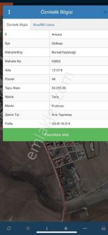 Turyaptan Gölbaşında 5.000 M² Yatırım Fırsatı!!