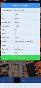 Nazilli Sümerde Daire Fiyatına Güzel Konumda Müstaki Ev